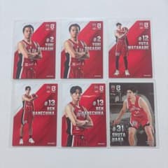 Bリーグカード 千葉ジェッツ 6点セットのサムネイル