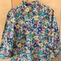 お花総柄シャツのサムネイル