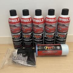 FW1 WASH&WAX 5本セット マイクロファイバークロス付 専用トリガー付 FW1 WASH&WAX 5本セット マイクロファイバークロス付 専用トリガー付
