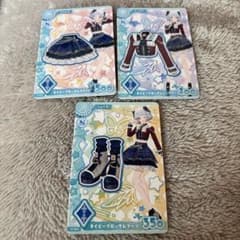 アイカツ！ ネイビーブロッサムコーデ 3枚セットのサムネイル