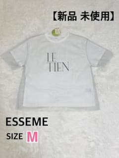 お値下げしました❣️【新品 未使用】ESSEME Tシャツ Mのサムネイル