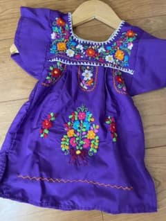 メキシコ刺繍ワンピース　80〜90のサムネイル