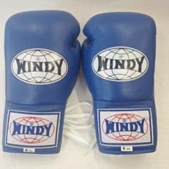 WINDY ボクシンググローブ美品8 oz 青 WINDY ボクシンググローブ 8 oz 青 中古・美品 - メルカリ