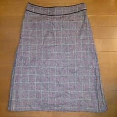 値下げ★ エストネーション ウールスカートのサムネイル