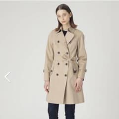 バーバリーブルーレーベルトレンチコート　　ライトギャバジントレンチコートのサムネイル