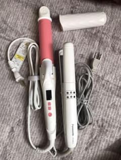 SALONIA ヘアアイロン コテ& Panasonic アイロンのサムネイル