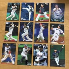 東京ヤクルトスワローズ カルビープロ野球カード 12枚セットのサムネイル