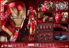 マーベル様専用 新品同様　ホットトイズ　アイアンマン マーク46 10周年記念のサムネイル