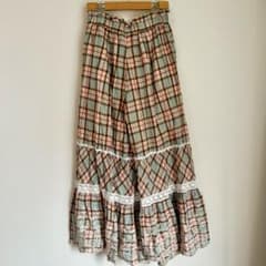 LIZ LISA チェック柄 スカート風 パンツ - メルカリ