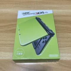 【美品】Newニンテンドー3DS LL ライム×ブラックのサムネイル