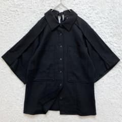 極美品✨近年✨アドーア ダブルクロスコットンシャツブラウス 洗える 