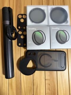 Smallrig VNDフィルター　CPLフィルター　スマホケース　自撮り棒のサムネイル