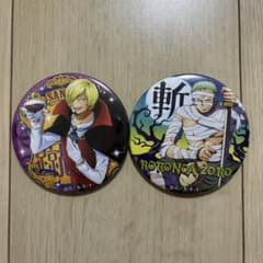 ONEPIECE 輩缶バッジ ハロウィン ゾロ、サンジのサムネイル