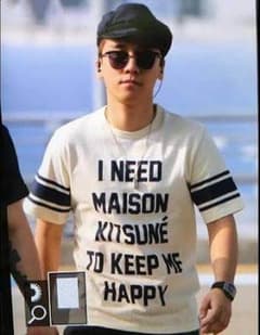 メゾンキツネ Ｔシャツ XS スンリ着用のサムネイル