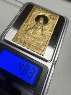 松本徽章工業 純金 金属工芸品 4.83g 純金/純銅 プレート 限定品