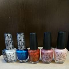 専用。OPI  ネイルラッカー  5本セットのサムネイル