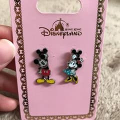ミッキー ミニー ピアス 香港ディズニーランドのサムネイル