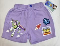 トイ・ストーリー ズボン 110 ハーフパンツ　ディズニー　バズ　エイリアンのサムネイル