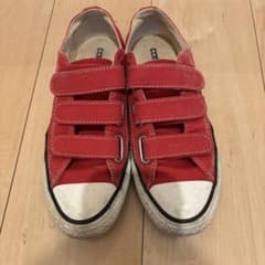 Converse ALL STAR スニーカー レッド ベルクロのサムネイル