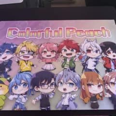カラフルピーチ クリアファイルのサムネイル