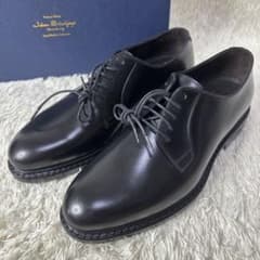 未使用保管品】ジャランスリワヤ プレーントゥ エドワード 黒 サイズ7