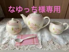 イマン  ティーポット＆シュガーポット ＆クリーマー ＆ スプーン 4点セットのサムネイル