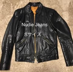 【最終25%off】Nudie Jeans レザージャケット Sサイズのサムネイル