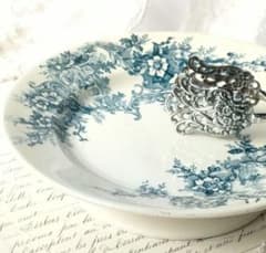 希少　美品　ジョワジールロワ　ポンパドール　平皿　フランスアンティーク　A 希少 美品 ジョワジールロワ コンポティエ ポンパドール