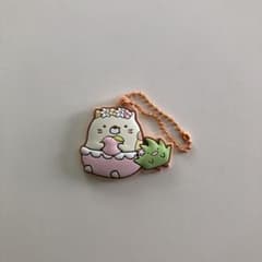 스미코구라시 고양이 푹신한 고무 마스코트 키홀더