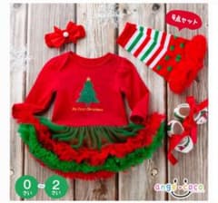 新品未使用 クリスマスロンパース☆のサムネイル