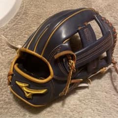 Mizuno Pro硬式用 グローブ ネイビーHAGAJAPANのサムネイル