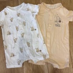 H&M ベビー ロンパース 2枚セット くまのプーさんのサムネイル