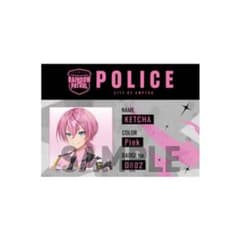 けちゃ AMPTAK×COLORS 警察ID風カードのサムネイル