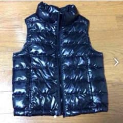 UNIQLO 110cm ウルトラライトダウン袖なしのサムネイル