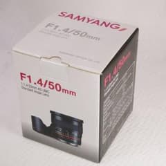 50mm f1.4 samyang 新品未開封　sony Eマウントのサムネイル