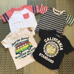 半袖Tシャツ　4枚セット　80センチ　男の子のサムネイル