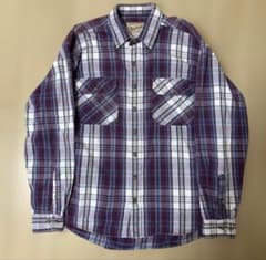 woolrich 90s コットン チェックシャツ - メルカリ