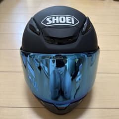 中古SHOEI Z-8 マットブラック Lサイズ スモークミラーブルーシールド