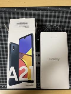 【新品】Galaxy A21 ブラック SCV49SKAのサムネイル