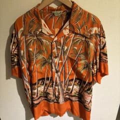 Pine McGuire ヴィンテージ アロハシャツ ハワイアンシャツ Mのサムネイル