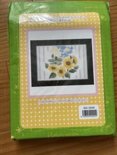 ひまわりの刺繍キット クロスステッチのサムネイル