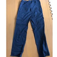 カーゴパンツ マタニティ ネイビー ゆったり ワイドパンツ♡ 夏のサムネイル