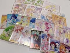 プリキュア　ウエハース　色紙　カード　カードホルダー　ステッカー プリキュア ウエハース 色紙 カード カードホルダー ステッカー - メルカリ