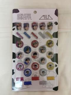 M!LK のぞいてみるく?展 ぷっくり立体シールのサムネイル