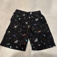 GLOBAL WORK 宇宙柄 半ズボン ウエストゴム　150cm 子供のサムネイル