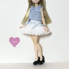 22センチドール服セット　627 22センチ 20センチドール服 ハンドメイド No.445 - メルカリ