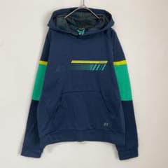 美品 ラッセル キッズ XXL 160 170 プルオーバー パーカー ネイビー