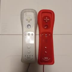 Wiiリモコン ホワイト レッド 2個セットのサムネイル