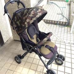 アップリカ ベビーカー 迷彩 ドリブル4 Aprica カモフラージュ柄のサムネイル