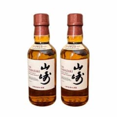 新品】 サントリー 山崎 シングルモルト 180ml 2本セット 未開封